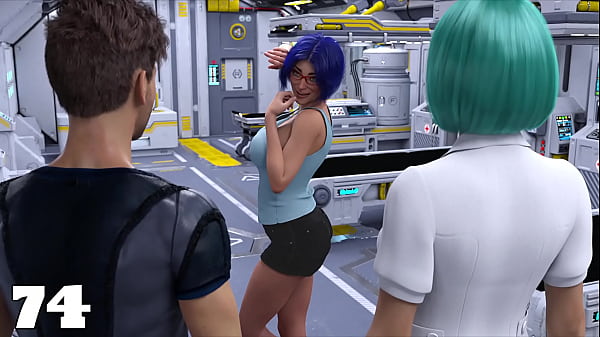 Stranded In Space #74 – Blue Haired Milf Begs For Threesome With Me And That Hot Busty Doctor