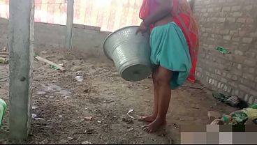 Village Housewife Gets Her Tight Pussy Pounded In A Wild Outdoor Fuck Session